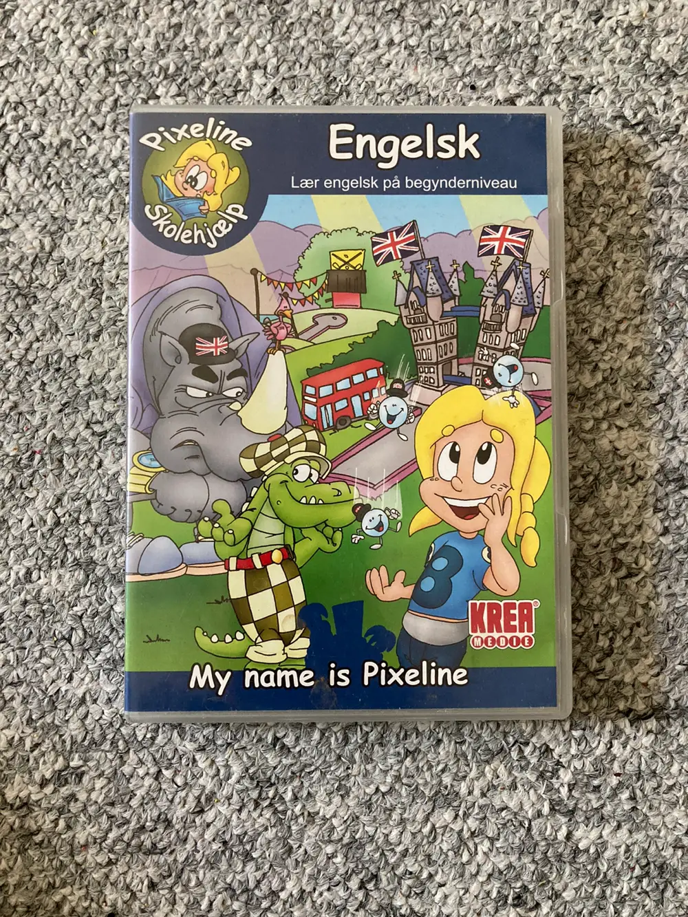 Lær engelsk med Pixeline Computerspil