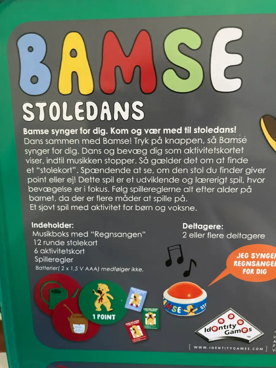 KREA Bamse dansespil