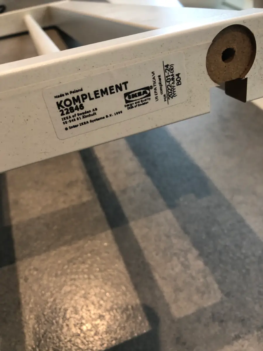 IKEA KOMPLEMENT Udtræksbukseophæng