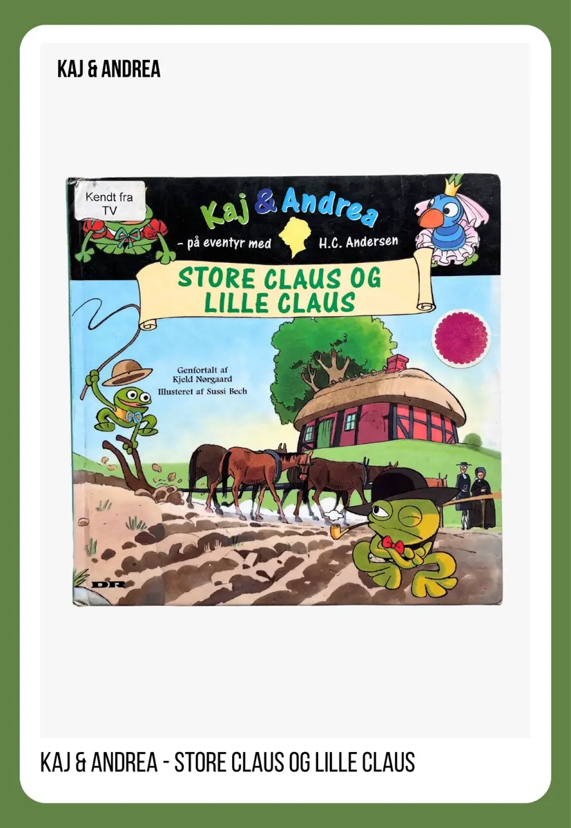 Kaj  Andrea - store claus og lille clau Bog