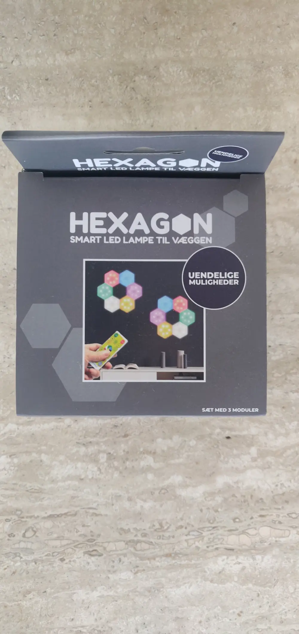 Ukendt Væg led lamper hexagon