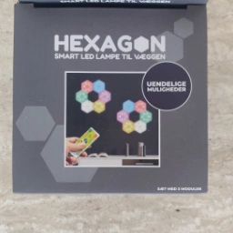 Ukendt Væg led lamper hexagon