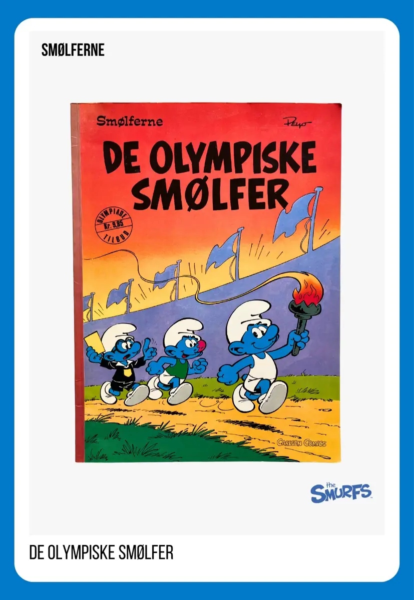 De olympiske Smølfer Tegneserie