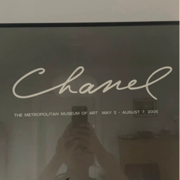 Chanel Indrammet plakat