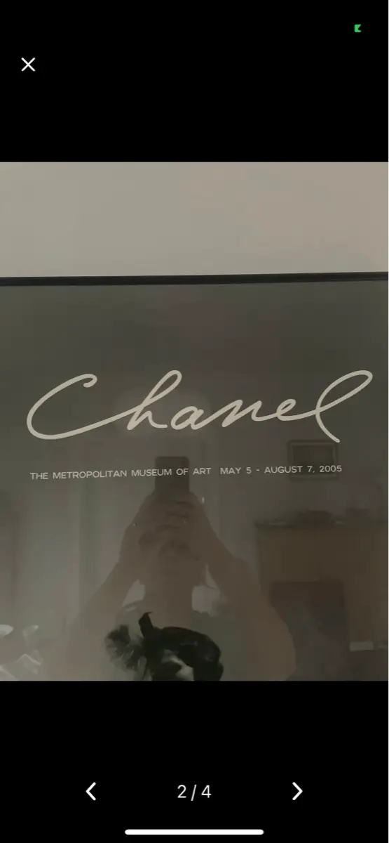 Chanel Indrammet plakat