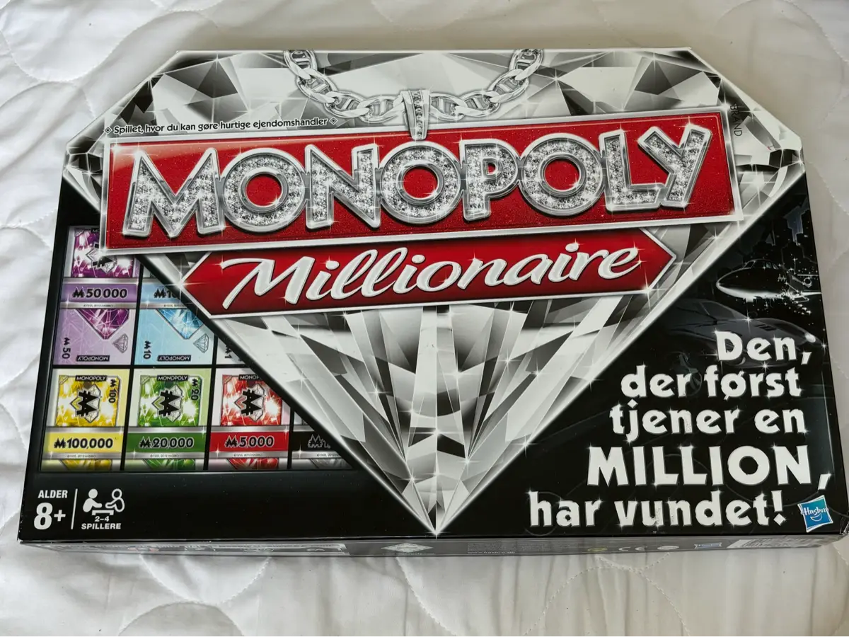 Hasbro Monopoly millionærer