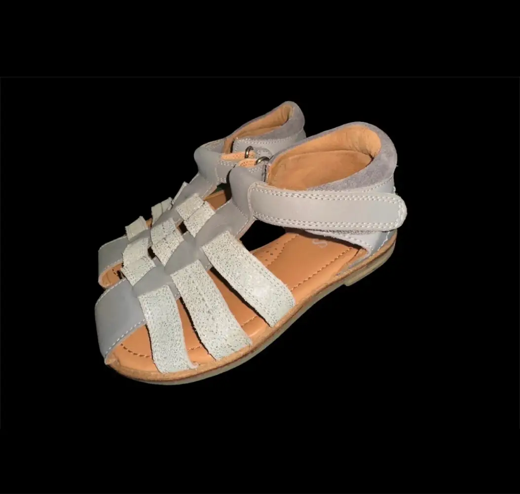 Nye sandaler sko sølv Nye sandaler sko sølv grå 29