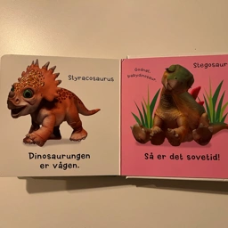 Min rør og føl bog om - dinosaurer Bog