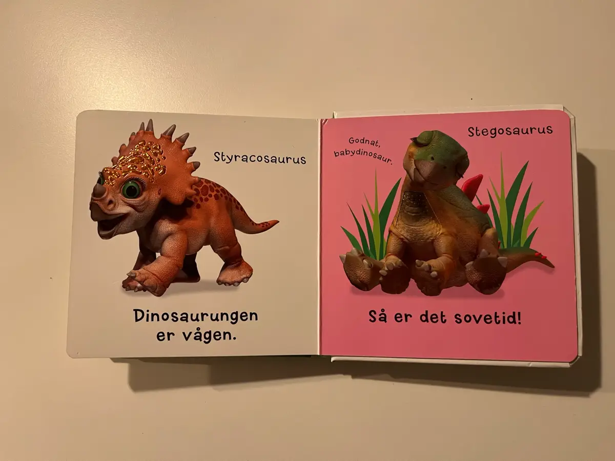 Min rør og føl bog om - dinosaurer Bog