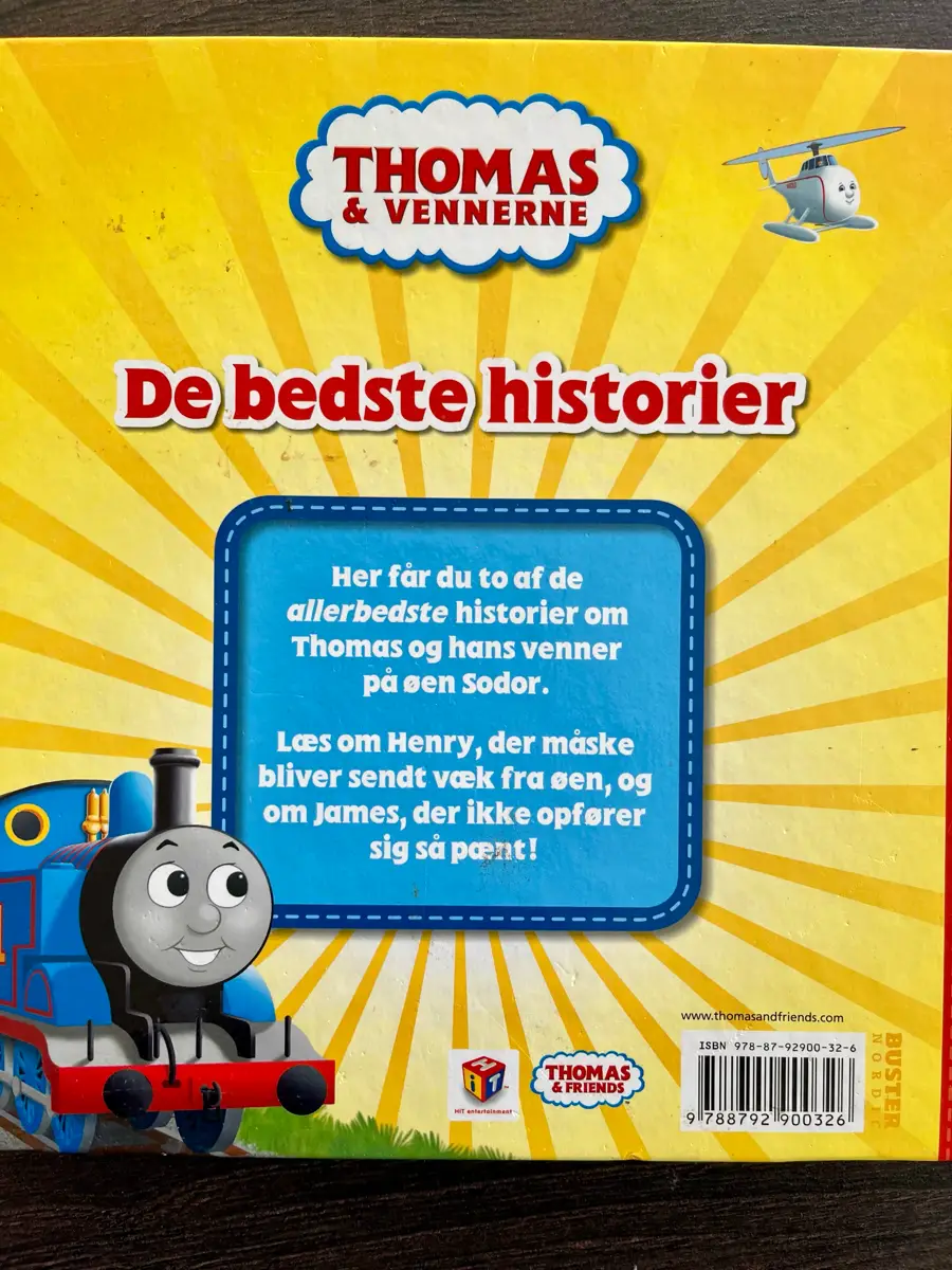 Thomas Tog de bedste historier Bog om Thomas Tog højtlæsning