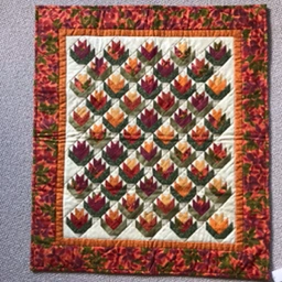 Ukendt Patchwork tæppe