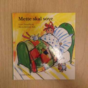 Mette skal sove Bog