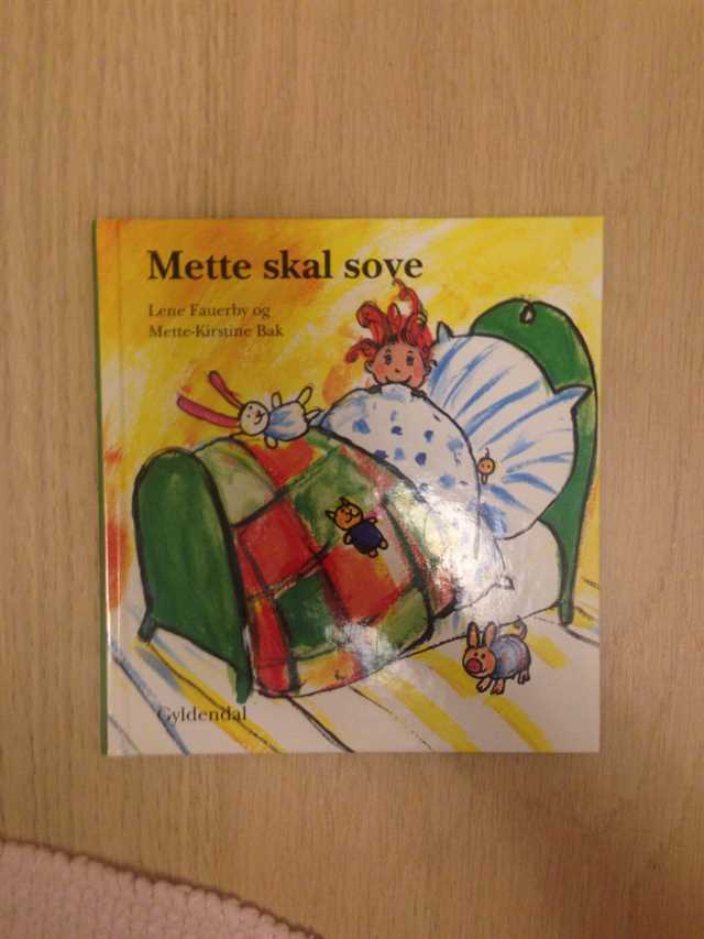 Mette skal sove Bog