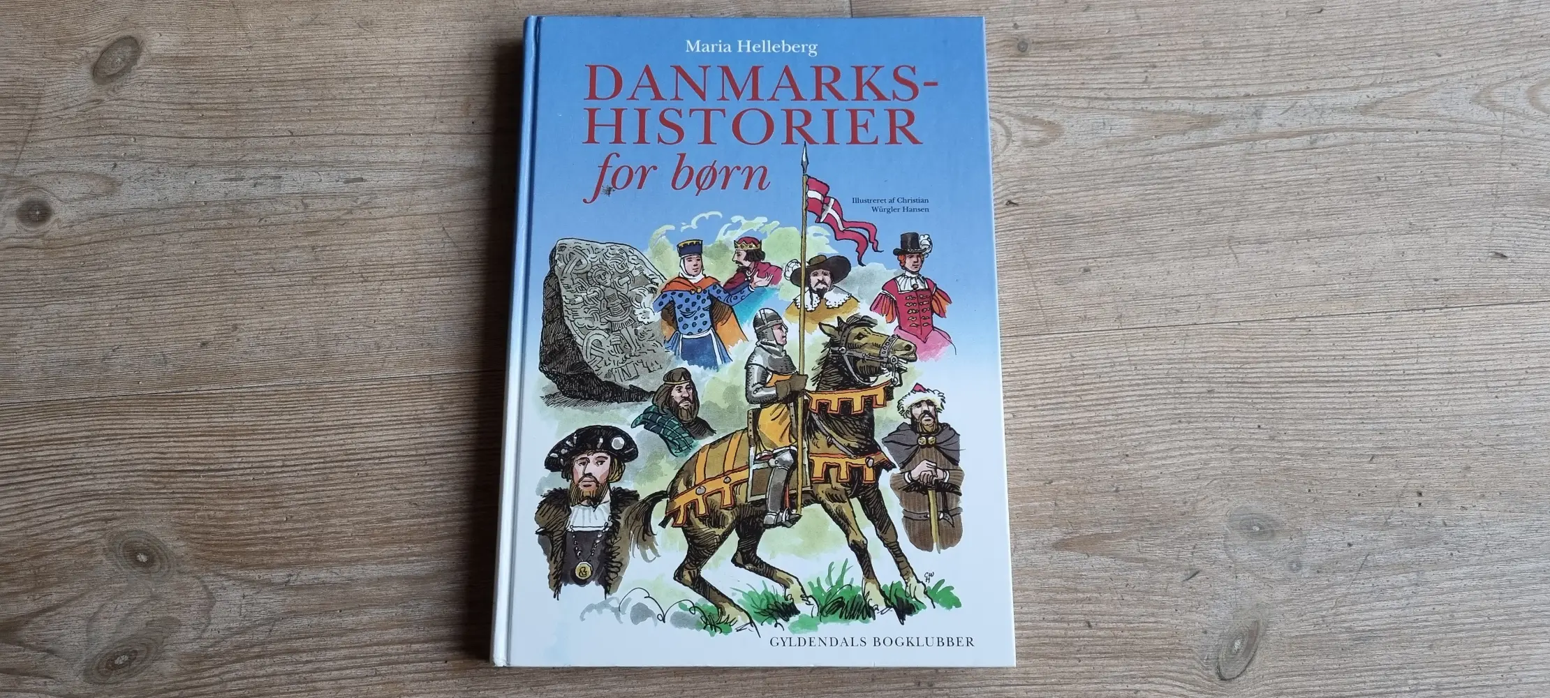 Danmarkshistorier for børn Maria Helleberg bog
