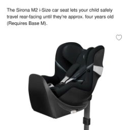 CYBEX Sirona M2 i-size autostol