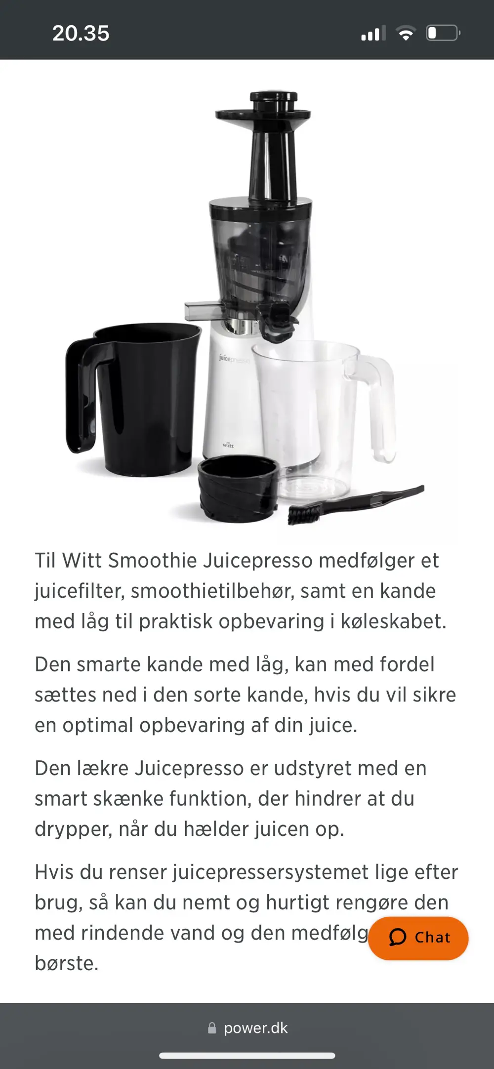 Witt Smoothie Juicepresso