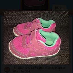 22 pink lyserøde turkis sko sneakers lyserød fritids