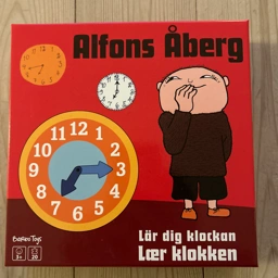 Barbo Toys Alfons Åberg Lær Klokken