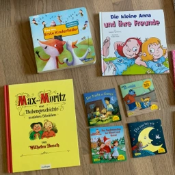 Märchen der Brüder Grimm Max und Moritz Tyske børnebøger