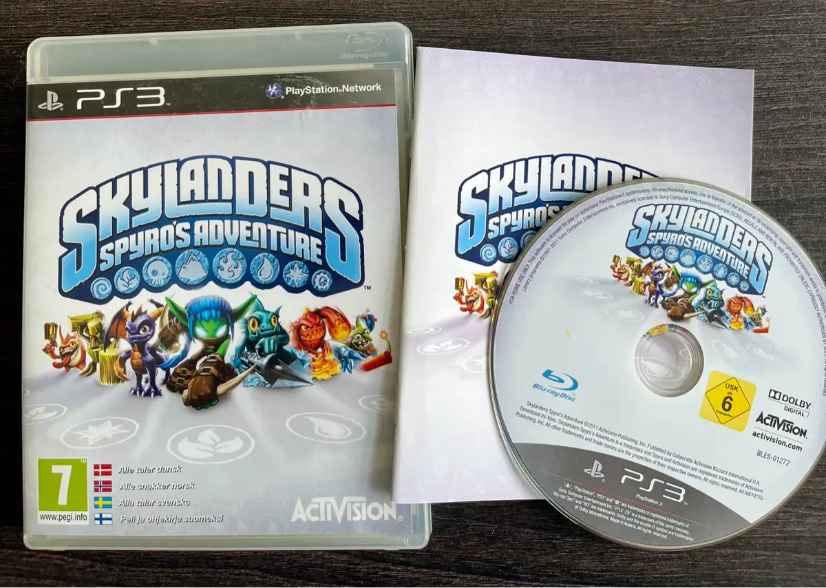 Skylanders Spyros Adventure PS3 spil