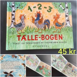 1 - 2 - 3 Tælle-bogen Bog