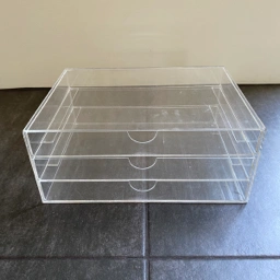 Nomess Copenhagen Clear 3 drawer - A4