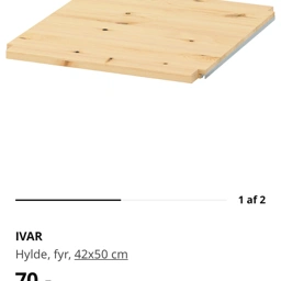 Ikea Ivar reol 6 stk hylde