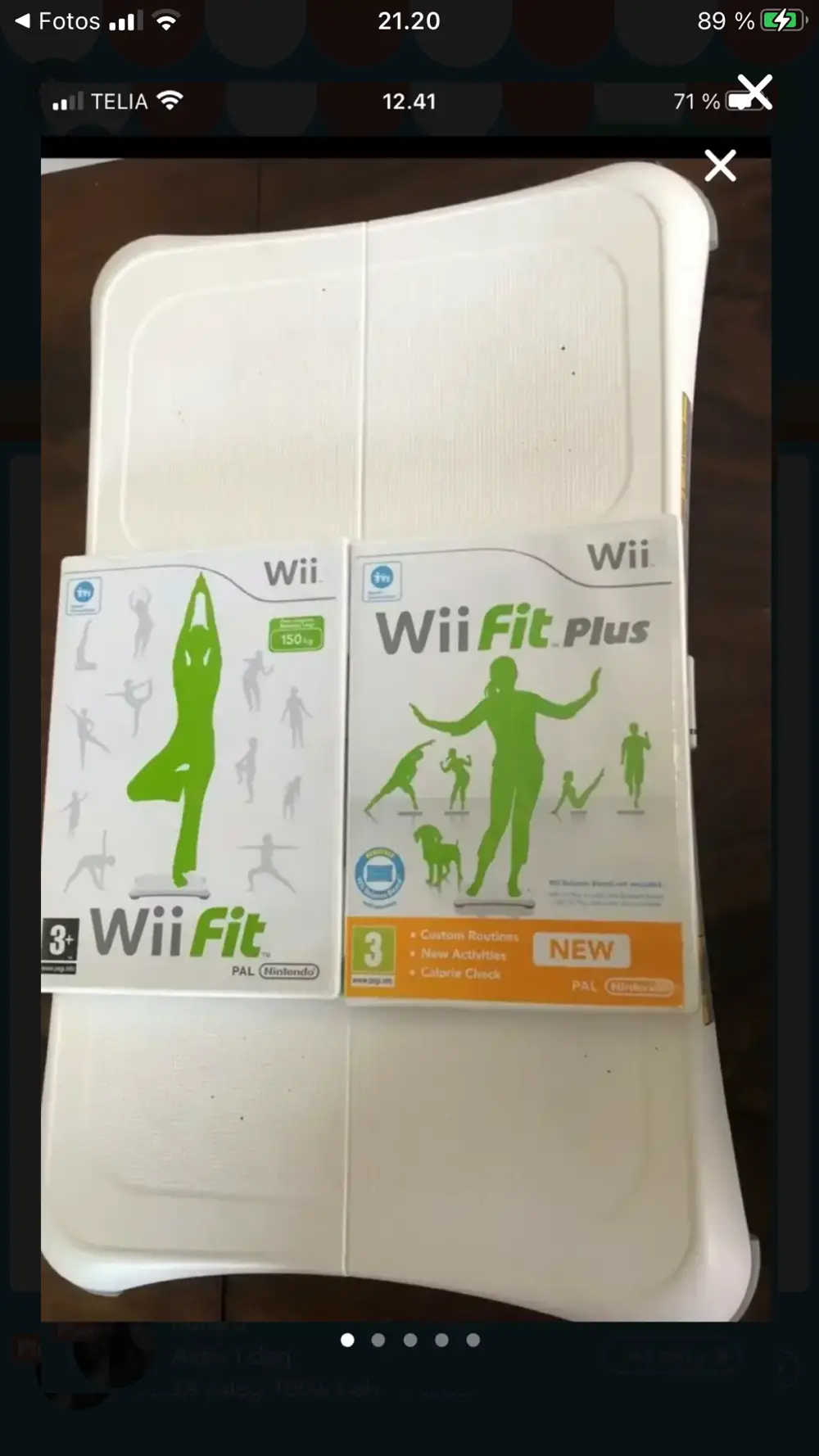 Nintendo Wii konsol mm