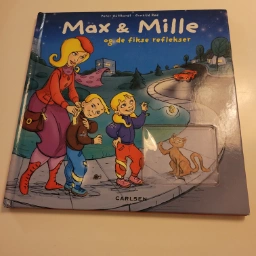 Max  Mille og de fikse reflekser Bog