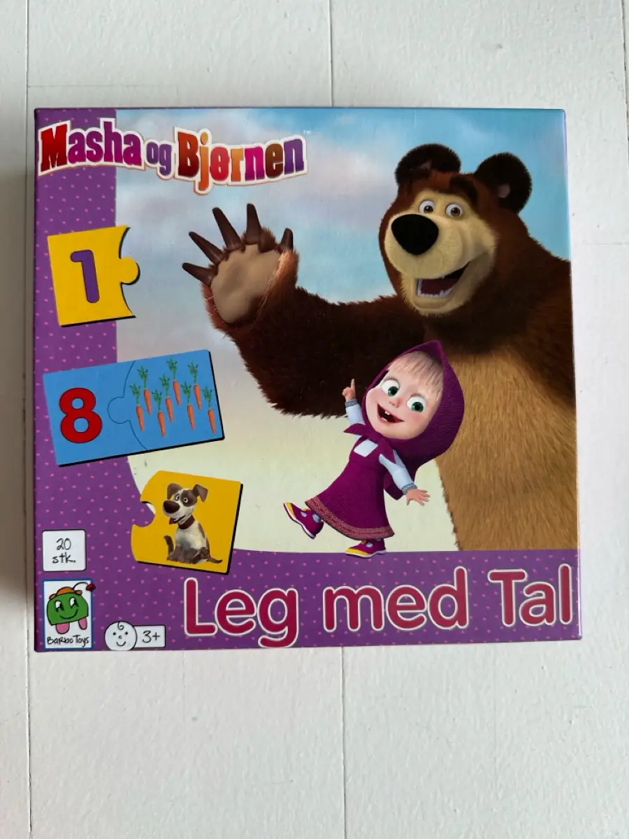 Barbo Toys Masha og Bjørnen Puslespil