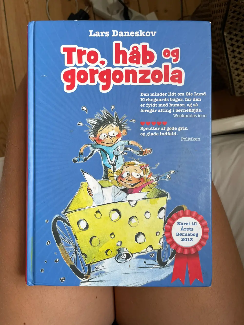 Tro håb og gorgonzola Bog