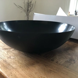 Normann Copenhagen Krenit sort skål/fad