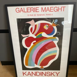 Galerie Maeght Plakat i ramme