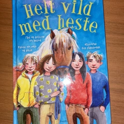 Helt vild med heste Bog