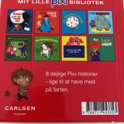 Bamse og den lille røde bil Pixibøger - 8 i 1