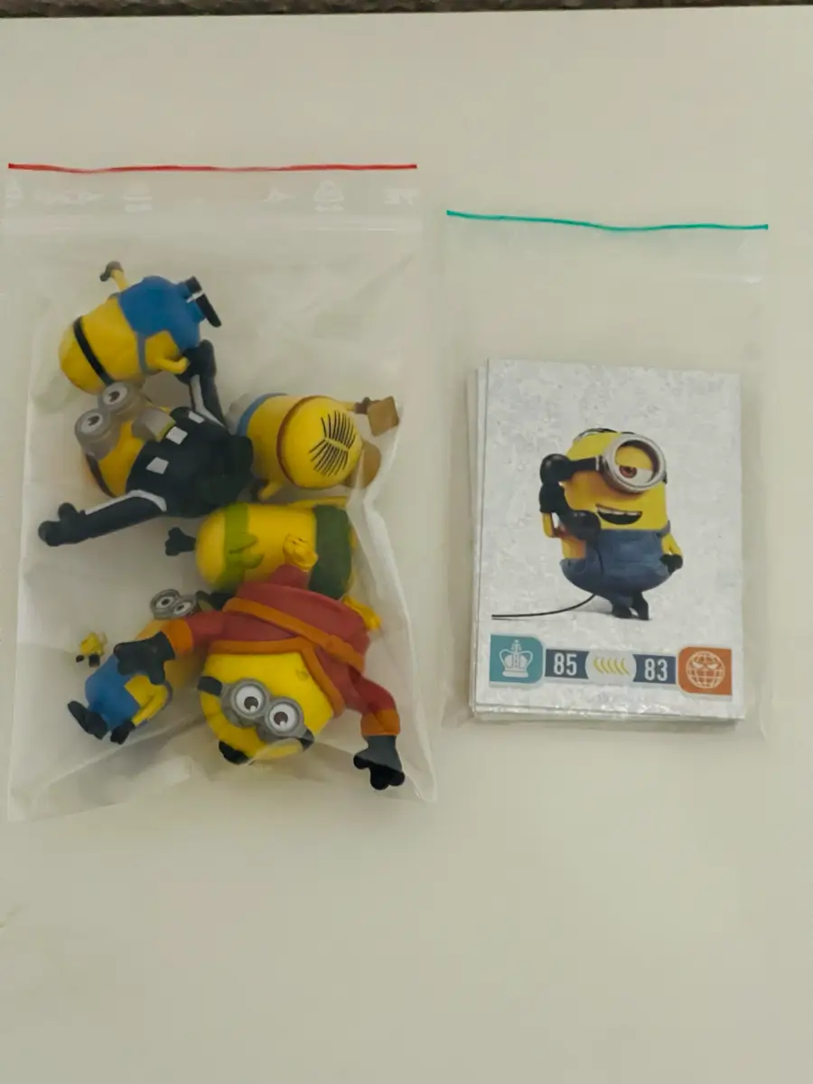 Minions Figur og kort