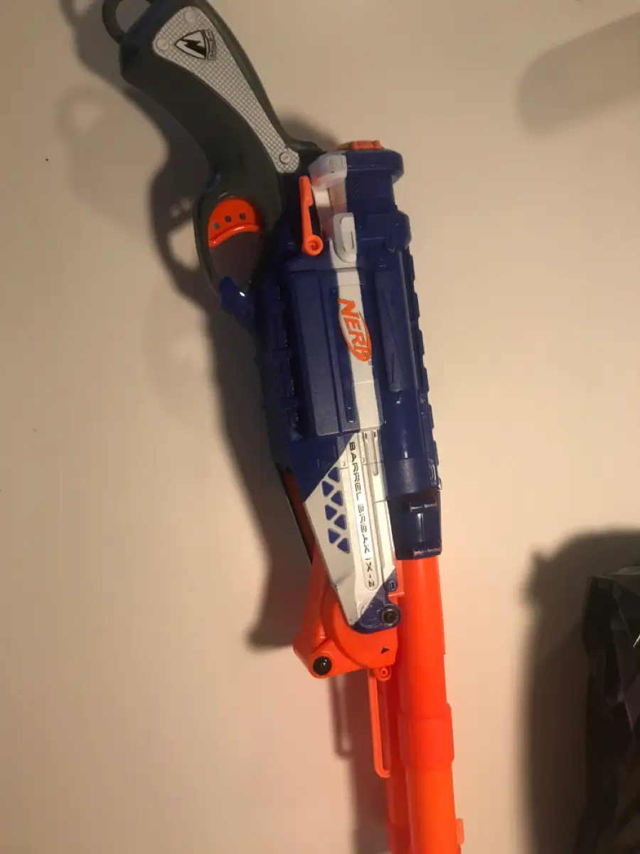 Nerf Gun double barrel shotgun