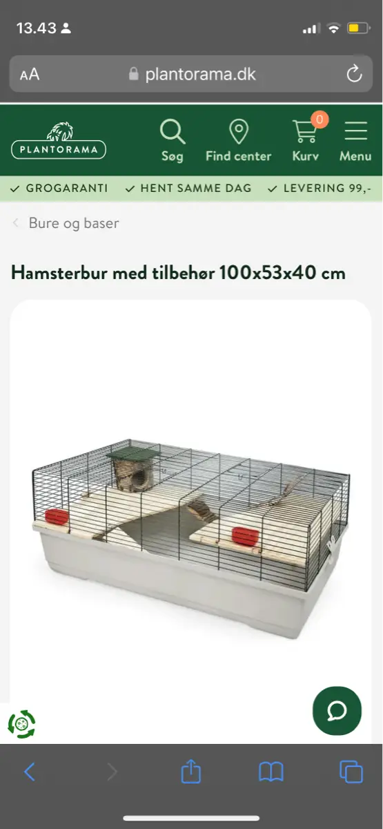 Plantorama Hamsterbur