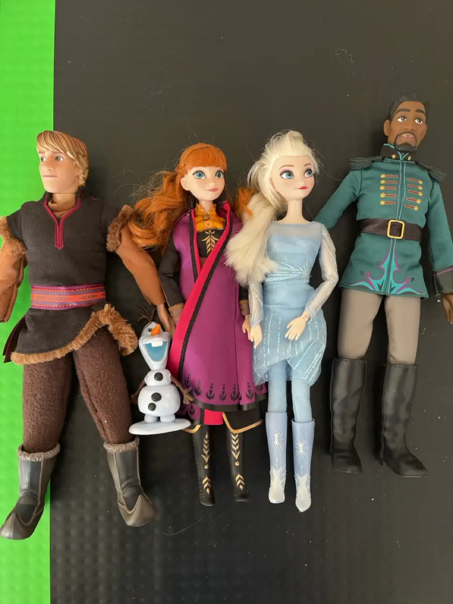 Frost Barbie elsa Anna og andre