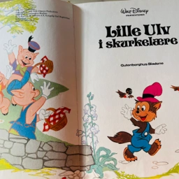 Disney  Lille Ulv Anders Ands bogklub