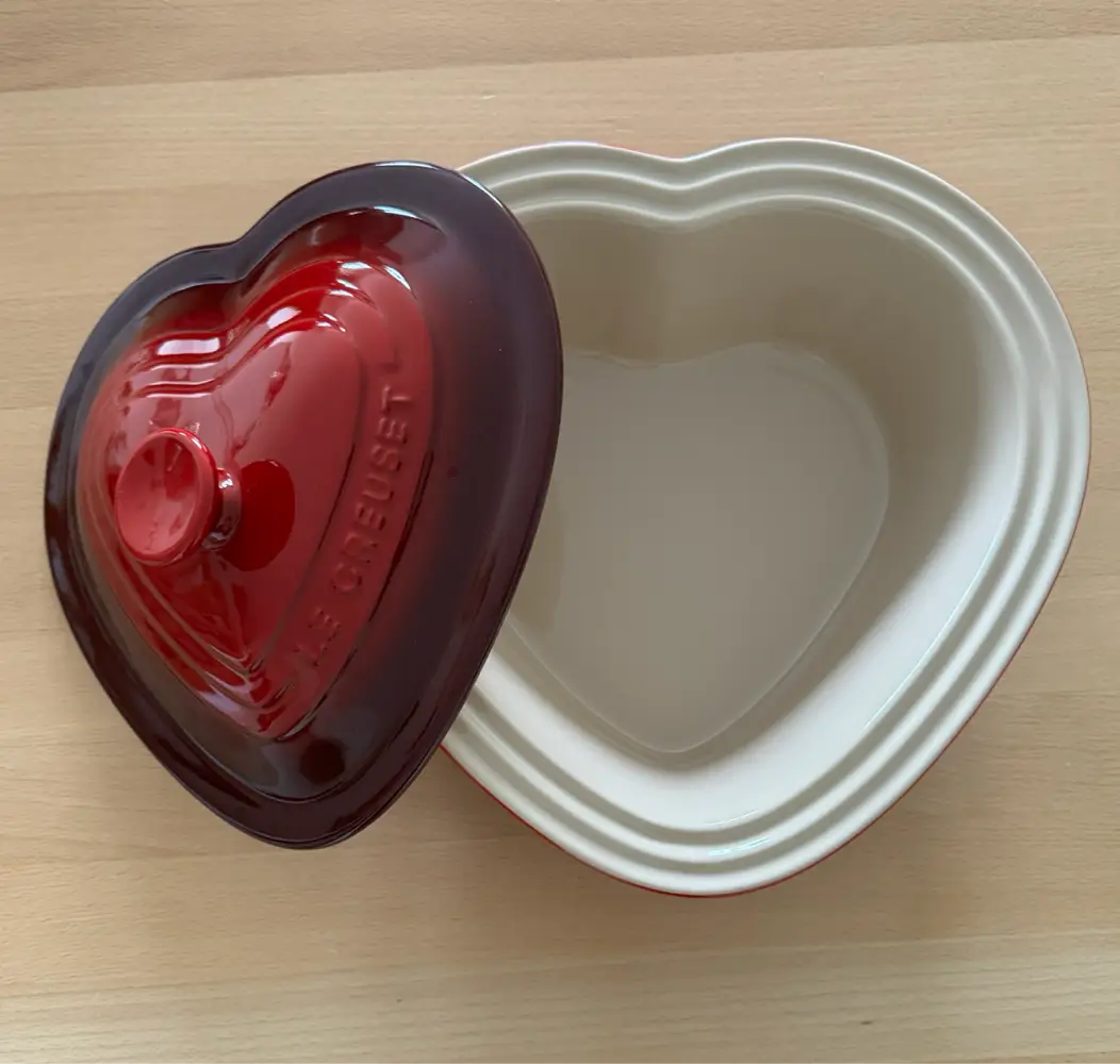 Le creuset Hjertefad med låg 24L