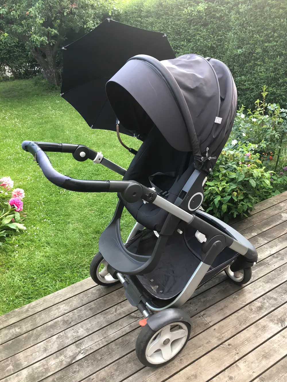 Stokke Trailz barnevogn og izi go