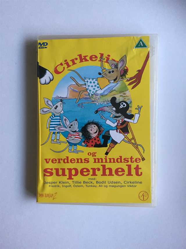 Cirkeline og verden mindste superhelt dvd