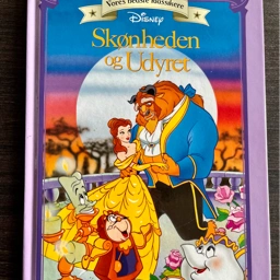 Skønheden og udyret Disney Flot tegneserie fra filmen