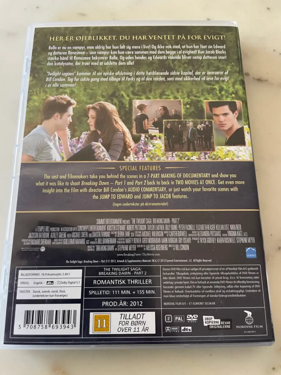 Twilight Dvd film