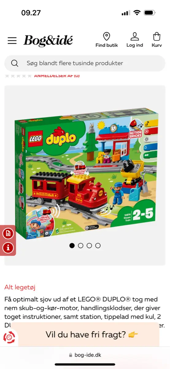 DUPLO Dublo togbane