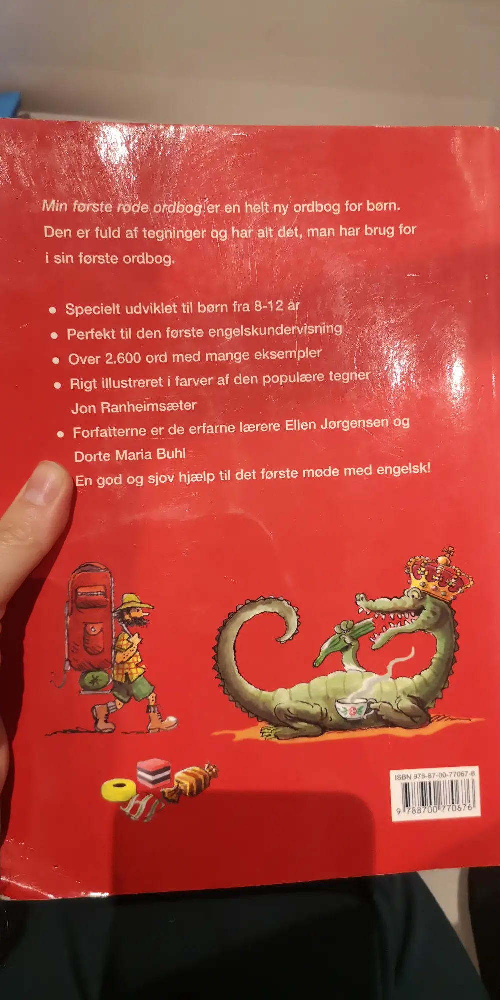 Min første røde ordbog Engelsk/dansk