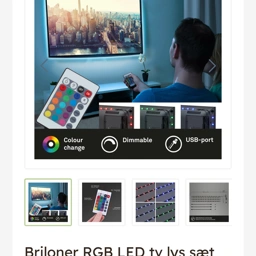 Brilo Led lys til tv