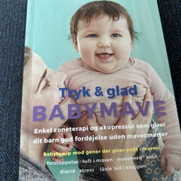 Tryk og glad babymave af Katrine Birk Bog Zoneterapi til babyer