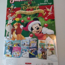 Disney julekalender 24 bøger Bog julekalender